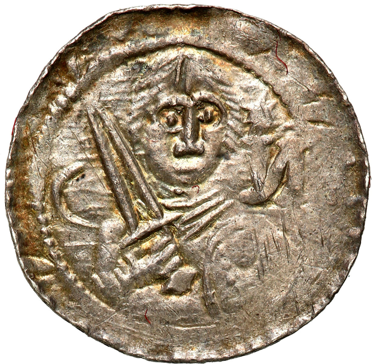 Władysław II Wygnaniec (1138-1146). Denar - PIĘKNY